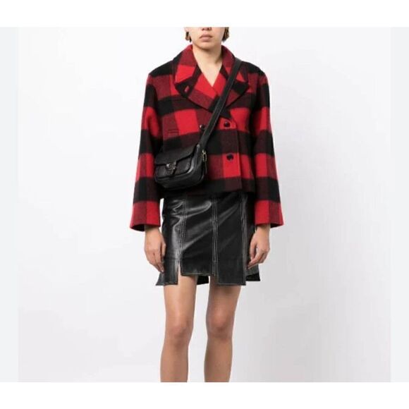 J.Crew Buffalo Plaid Coat/Jacket 4 - Picture 1 of 8